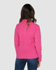 Immagine di BRUGI - Pile da donna fuchsia con zip frontale