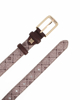 Immagine di LAURA BIAGIOTTI - Cofanetto regalo composto da cinta e portafoglio loggato marrone scuro