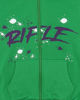 Immagine di RIFLE - Felpa con cappuccio da ragazzo verde
