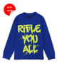 Immagine di RIFLE - Tshirt manica lunga da ragazzo blu