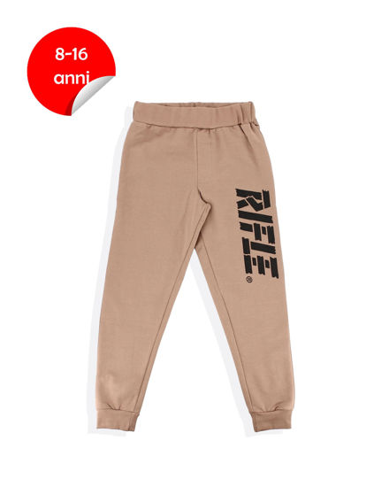 Immagine di RIFLE - Pantalone felpa da ragazzo marrone