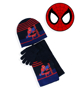 Immagine di SPIDERMAN - Completo blu cuffia+sciarpa+guanti