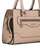 Immagine di RIFLE - Borsa a mano taupe con tasca frontale