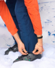 Immagine di REUSCH - Pantalone da sci uomo blu con salopette impermeabile traspirante e antivento