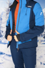 Immagine di REUSCH - Giacca da sci uomo  blu con cappuccio impermeabile traspirante e antivento