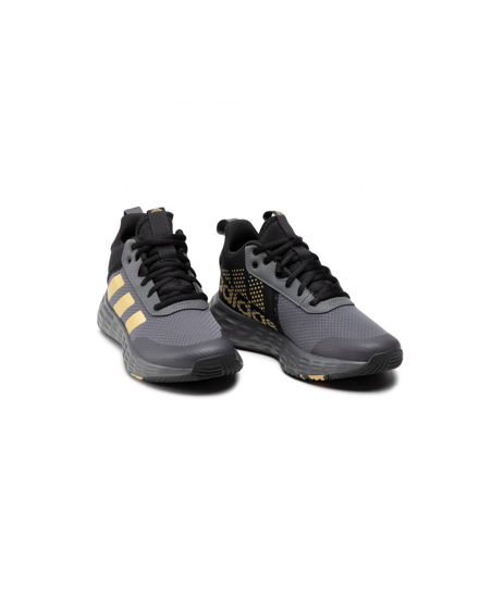 Immagine di ADIDAS - SCARPA DA BASKET GRIGIA E ORO, NUMERATA 36/40 - OWNTHEGAME 2.0 GZ3381