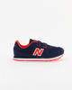 Immagine di NEW BALANCE - Scarpa rossa e blu con strappo, numerata 3,5/40 - 500