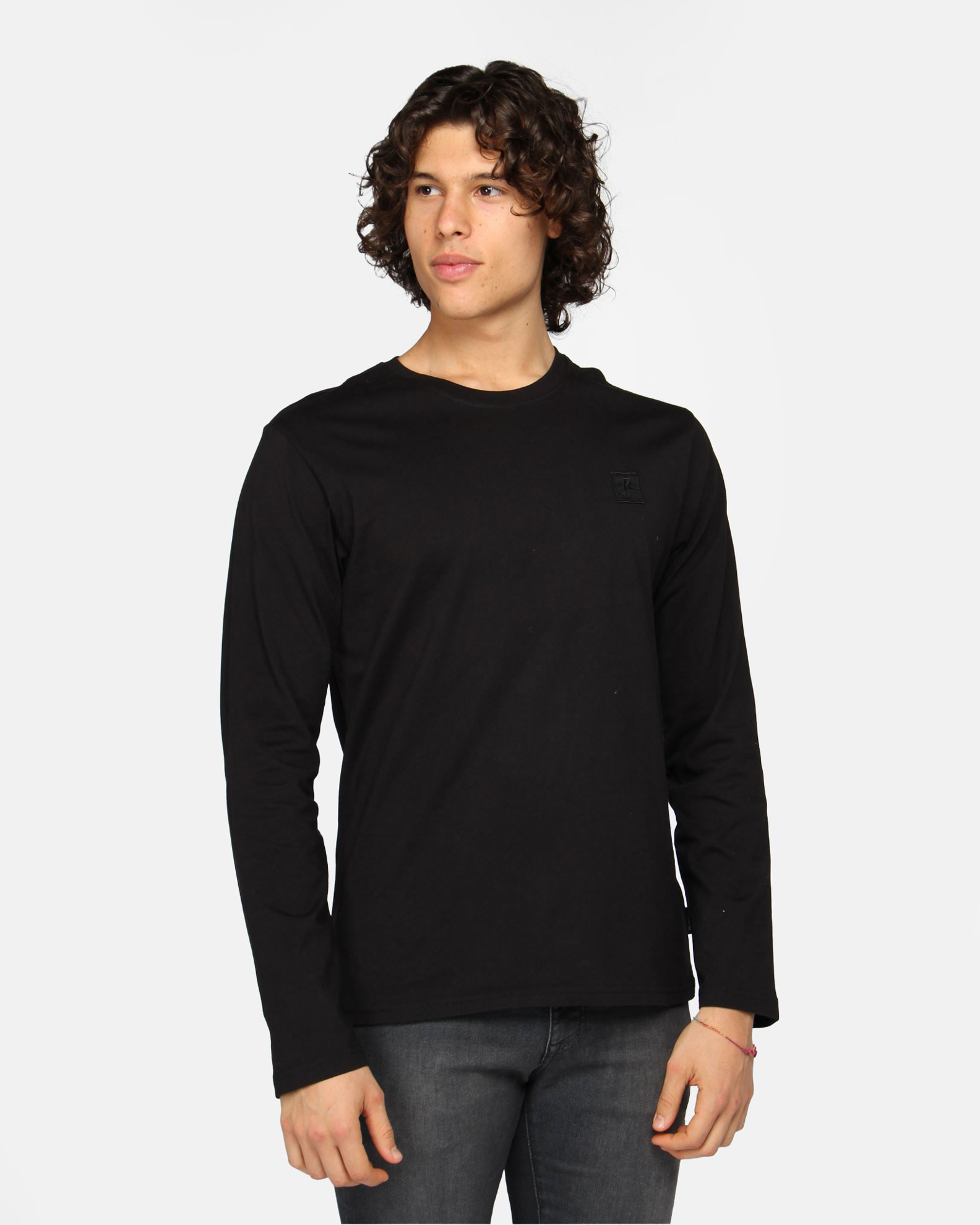 Maglia uomo intima manica lunga girocollo lana e cotone NOTTINGHAM TL18