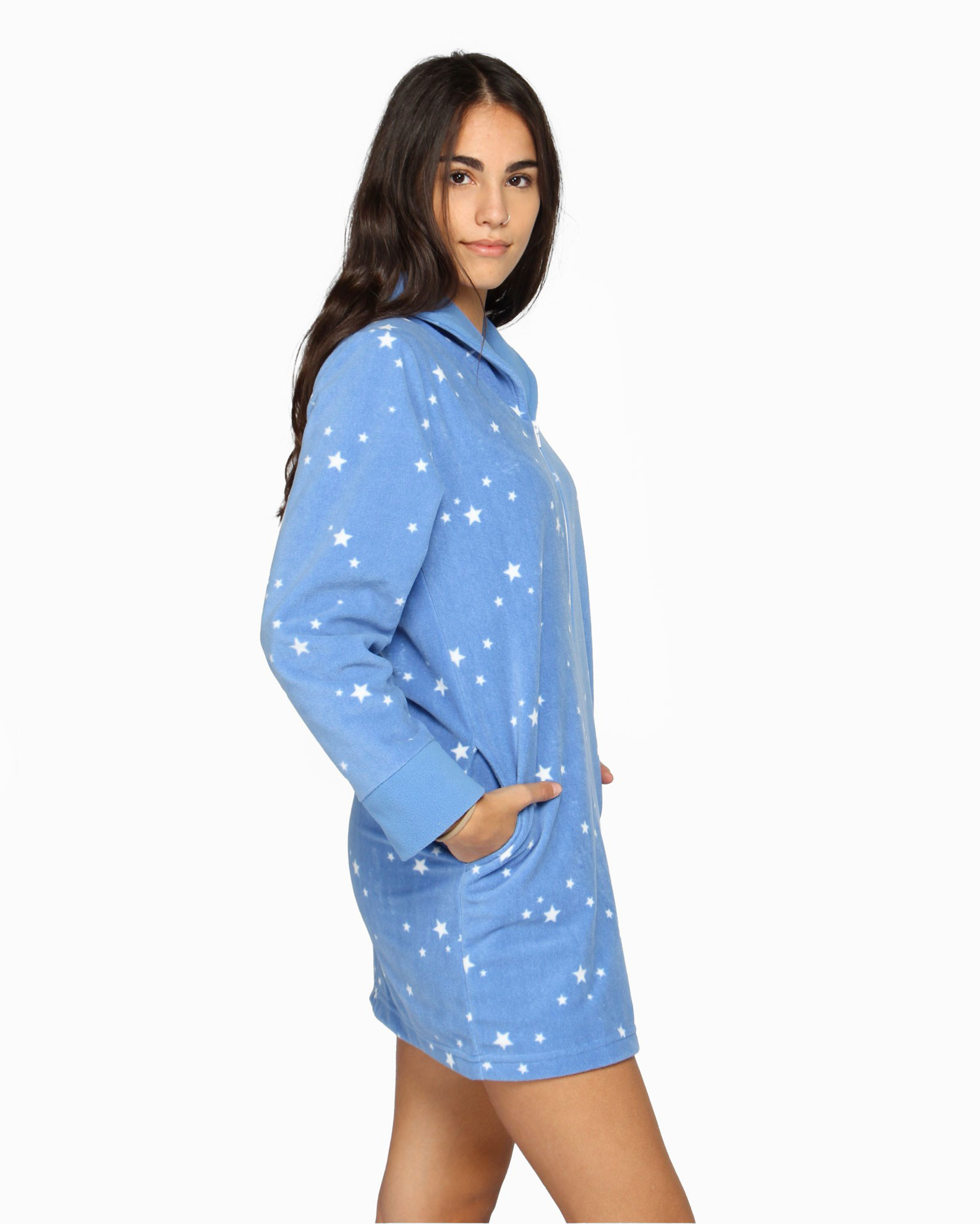 Bambine Accappatoio 3D Animal Unicorn Stella Vestaglia Pile Notte Tuta - Foto 3