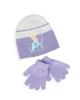 Immagine di FROZEN - Completo da bimba con cappello, sciarpa e guanti lilla