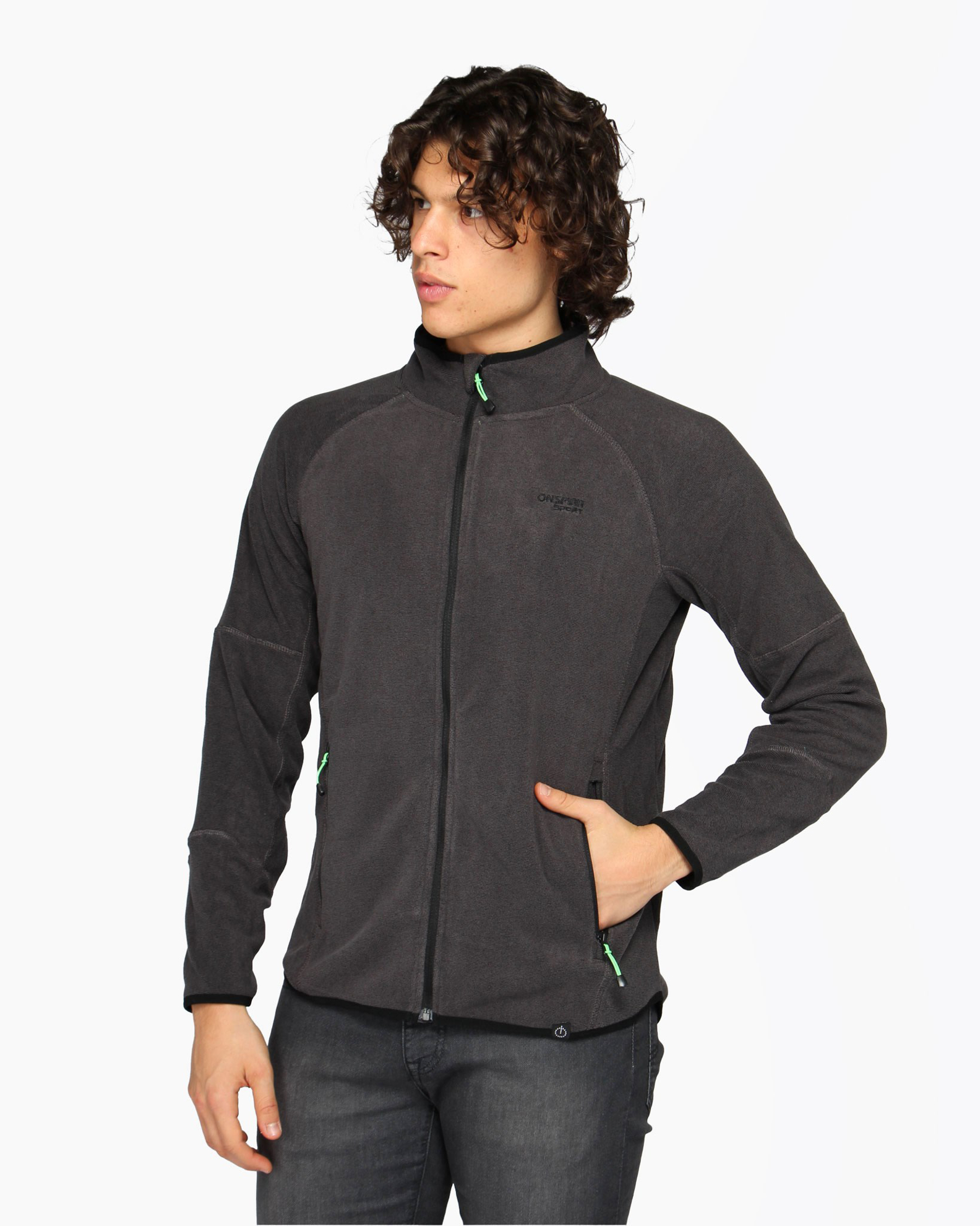Felpa In Pile Jerzees Da Uomo, Cardinale, Taglia S, Girocollo, Cotone Blend - 4