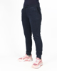 Immagine di ON SPIRIT - Pantalone da donna blu in pile con elastico alle caviglie - DIANA