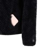 Immagine di ON SPIRIT - Pile orsetto da donna nero con zip frontale - ANITA
