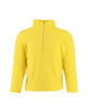 Immagine di BRUGI - Pile da ragazzo giallo con mezza zip frontale