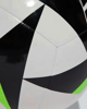 Immagine di ADIDAS - Pallone da calcio bianco, nero e verde fluo europei 2024