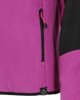 Immagine di ON SPIRIT - Pile viola e nero da donna con zip frontale - MORA