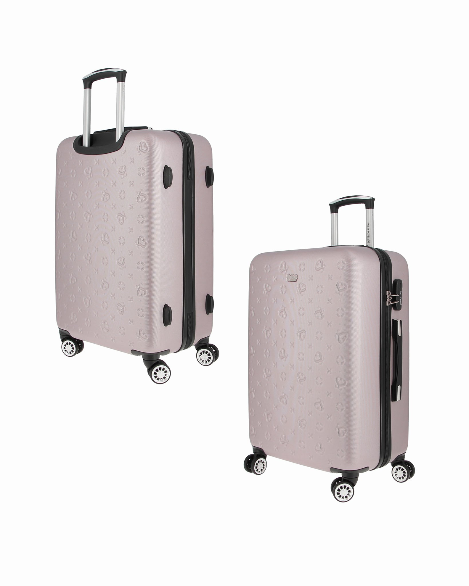 Carrello Valigia Eco Edition 02 Trolley Cappuccino Grigio - Leggera E Resistente Con Ruote 360°