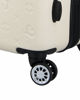 Immagine di SOLO SOPRANI - TROLLEY BEIGE IN ABS 4 RUOTE DOPPIE CON STAMPA LOGO