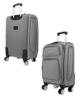 Immagine di COVERI COLLECTION - TROLLEY GRIGIO IN TESSUTO CON DOPPIA TASCA FRONTALE