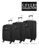 Immagine di COVERI COLLECTION - TROLLEY NERO IN TESSUTO CON DOPPIA TASCA FRONTALE