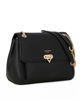 Immagine di DAVID JONES - Borsa nera con tracolla catena