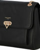 Immagine di DAVID JONES - Borsa nera con tracolla catena