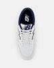 Immagine di NEW BALANCE - Sneaker da uomo bianche e blu in VERA PELLE con soletta Ortholite - 480