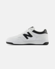 Immagine di NEW BALANCE 480 - Sneaker da uomo bianche e nere in VERA PELLE con soletta Ortholite