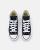 Immagine di CONVERSE - Sneaker platform in tela nera e bianca da bambina, numerata 31/35 - CHUCK TAYLOR ALL STARS LIFT PLATFORM