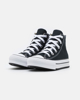 Immagine di CONVERSE - Sneaker platform in tela nera e bianca da bambina, numerata 31/35 - CHUCK TAYLOR ALL STARS LIFT PLATFORM