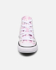 Immagine di CONVERSE - Sneaker in tela lilla e bianca da bambinacon dettagli floreali, numerata 28/35 - CHUCK TAYLOR ALL STARS