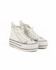 Immagine di MISS GLOBO - Sneakers bianca alta con lacci