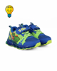 Immagine di DINOSAURO - Sneakers da bimbo blu e verdi con luci