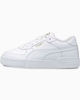 Immagine di PUMA - Sneaker bianca da uomo in VERA PELLE con dettagli oro - CA PRO CLASSIC