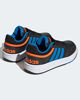 Immagine di ADIDAS - Sneaker nera e blu con dettagli arancioni, numerata 36/40 - HOOPS 3.0 K GZ1937