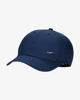 Immagine di NIKE - Cappello blu regolabile da bambino con logo metallizzato