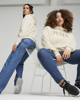 Immagine di PUMA - Felpa relaxed fit beige da donna