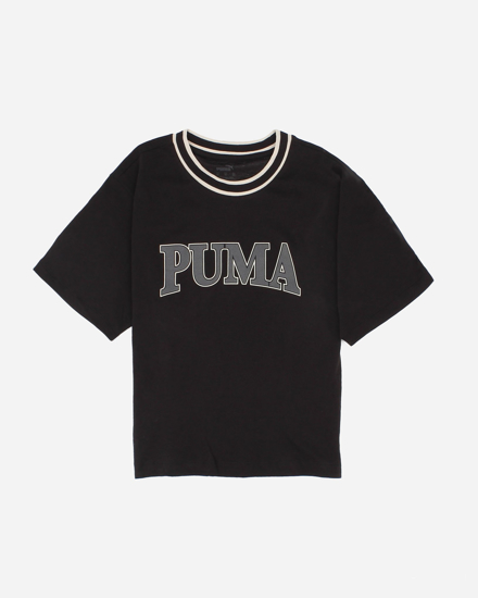 Immagine di PUMA - T shirt relaxed fit nera da donna