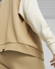 Immagine di PUMA - Felpa bomber comfort fit beige da donna