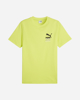 Immagine di PUMA - T shirt verde lime da uomo con stampa posteriore