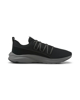 Immagine di PUMA SOFTRIDE ONE4ALL - Scarpa da running nera e verde lime da uomo in mesh traspirante