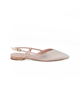 Immagine di MISS GLOBO - Ballerina slingback nude raso con strass e sottopiede in memory foam