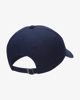 Immagine di NIKE CLUB - Cappello blu regolabile con logo bianco - FB5368/410