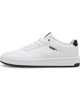Immagine di PUMA COURT CLASSIC - Sneakers da uomo nera con dettagli oro - 395018-07