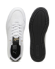 Immagine di PUMA COURT CLASSIC - Sneakers da uomo nera con dettagli oro - 395018-07