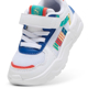 Immagine di PUMA TRINITY LITE R, S, B AC+ Inf- Sneakers da bambino bianca con dettagli colorati. Numerata 21/27 - 395465-01