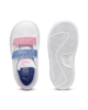 Immagine di PUMA SMASH 3.0L GLITTER VLCR- Sneakers da bambino bianca con dettagli colorati. Numerata 20/27 - 395610-01