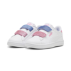 Immagine di PUMA SMASH 3.0L GLITTER VLCR- Sneakers da bambino bianca con dettagli colorati. Numerata 28/38 - 395609-01