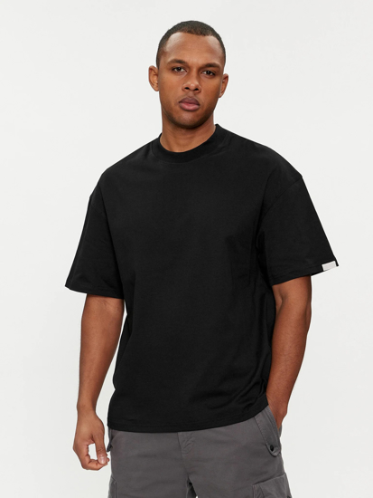 Immagine di JACK & JONES - T-SHIRT NERA BIANCA OVER SIZE