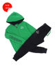 Immagine di KAPPA - COMPLETO TUTA RAGAZZO CON FELPA VERDE FULL ZIP